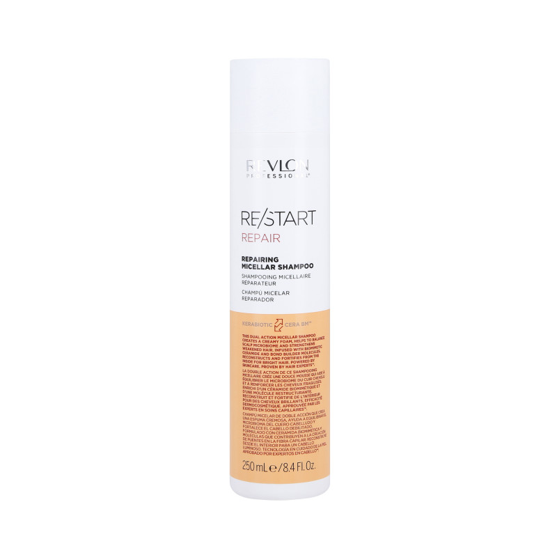 REVLON RE/START REPAIR Shampoo micellare per capelli secchi e danneggiati 250ml