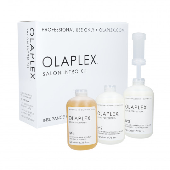 OLAPLEX Salon Intro Kit Conjunto para regeneração capilar profissional No.1 525ml + 2x No.2 525ml