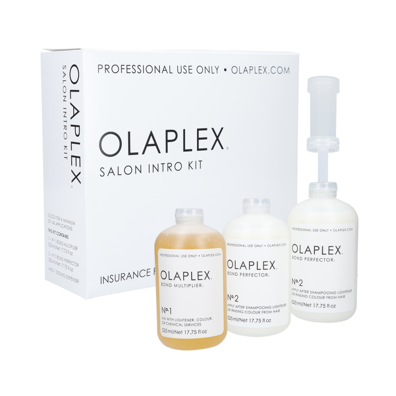 Olaplex Salon Intro Kit Professional Hair Regeneration No.1 525 ml + 2x No.2 525 ml 