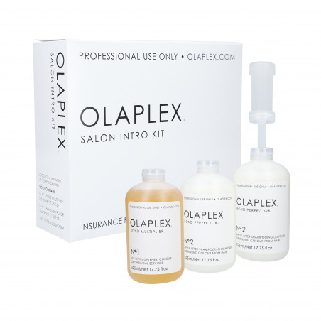 OLAPLEX Salon Intro Kit Zestaw do profesjonalnej regeneracji włosów No.1 525ml + 2x No.2 525ml