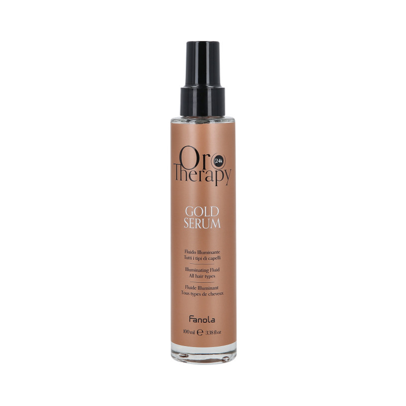 FANOLA ORO THERAPY GOLD SERUM Brightening serum til alle hårtyper 100ml