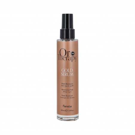 FANOLA ORO THERAPY GOLD SERUM Siero illuminante per tutti i tipi di capelli 100ml - 1 FANOLA ORO THERAPY GOLD SERUM Siero illuminante per tutti i tipi di capelli 100ml - 1