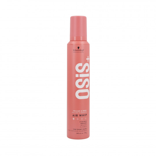 SCHWARZKOPF PROFESSIONAL OSIS+ AIR WHIP Espuma flexível que melhora a estilização do cabelo 200ml