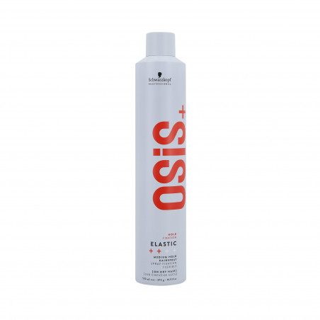 SCHWARZKOPF PROFESSIONAL OSIS+ ELASTIC Haarspray mit flexiblem Halt, 500 ml