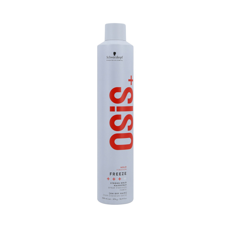 SCHWARZKOPF PROFESSIONAL OSIS+ FREEZE Mocno utrwalający lakier do włosów 500ml