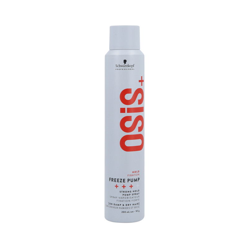 SCHWARZKOPF PROFESSIONAL OSIS+ FREEZE PUMP Mocno utrwalający lakier w atomizerze 200ml