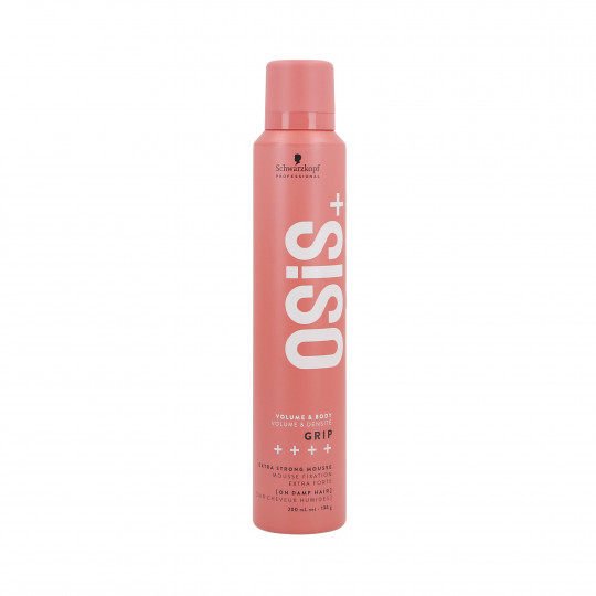 SCHWARZKOPF PROFESSIONAL OSIS+ GRIP Erittäin vahva muotoiluvaahto 200ml