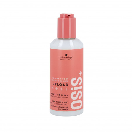 SCHWARZKOPF PROFESSIONAL OSIS+ UPLOAD Krem do włosów nadający objętość 200ml - 1 SCHWARZKOPF PROFESSIONAL OSIS+ UPLOAD Krem do włosów nadający objętość 200ml - 1