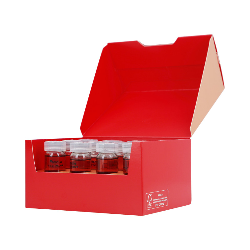 FANOLA VITAMINS ENERGY BE COMPLEX Energetyzujące ampułki do włosów 12x10ml - 2