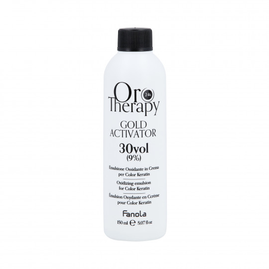 FANOLA ORO THERAPY GOLD Aktywator do koloryzacji w kremie 9% 30vol 150ml