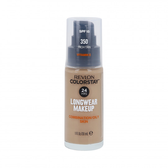 Base REVLON COLORSTAY com bomba para pele oleosa e mista 350 Rich Tan 30ml