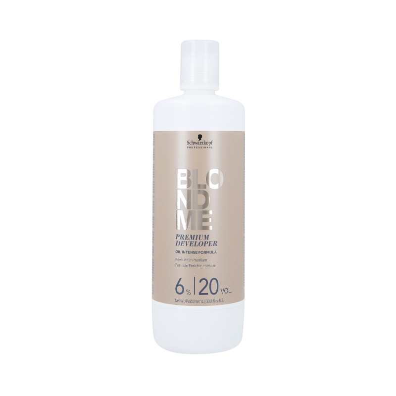 SCHWARZKOPF PROFESSIONAL BLONDME Premium Oil Developer Hair Oxidant 6% 1000ml