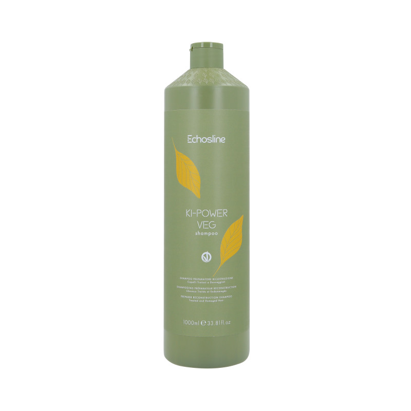 ECHOSLINE KI-POWER VEGAN Shampoing cheveux à la kératine 1000ml