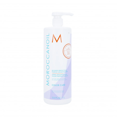 MAROCCANOIL COLOR CARE BLONDE PERFECTING Conditioner neutralizing yellow shades 1000ml