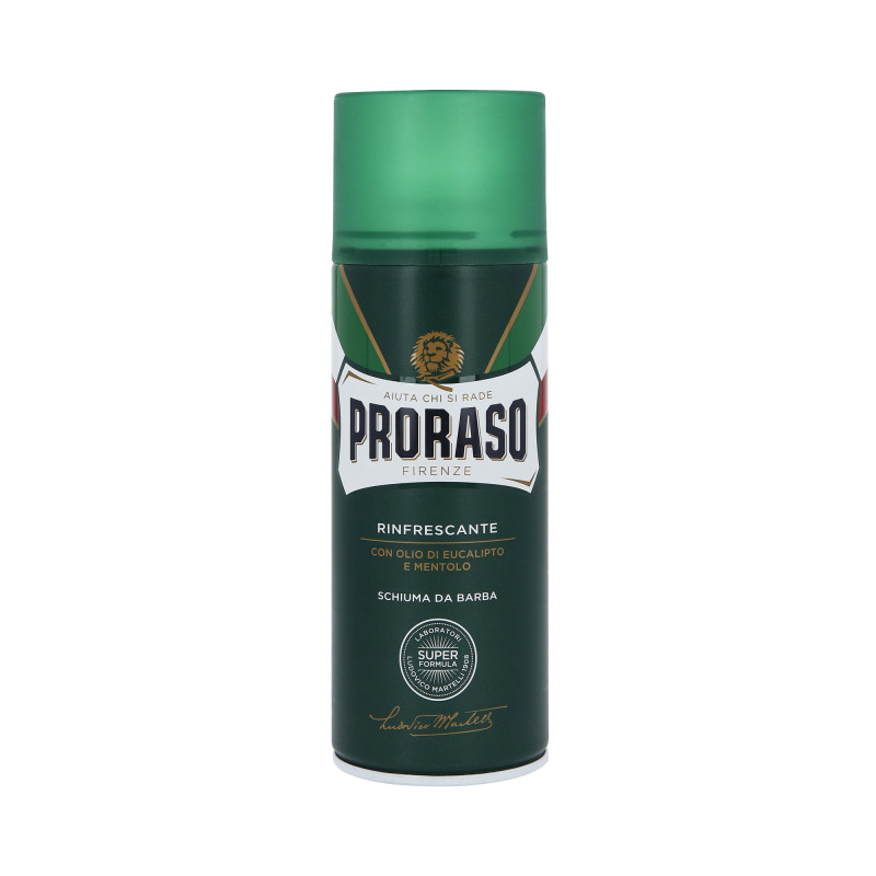 PRORASO GREEN RINFRESCANTE Refreshing Shaving Foam 400ml