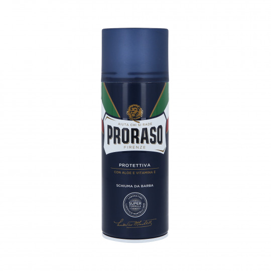 PRORASO BLUE TUTTE LE BARBE Espuma de barbear hidratante 400ml