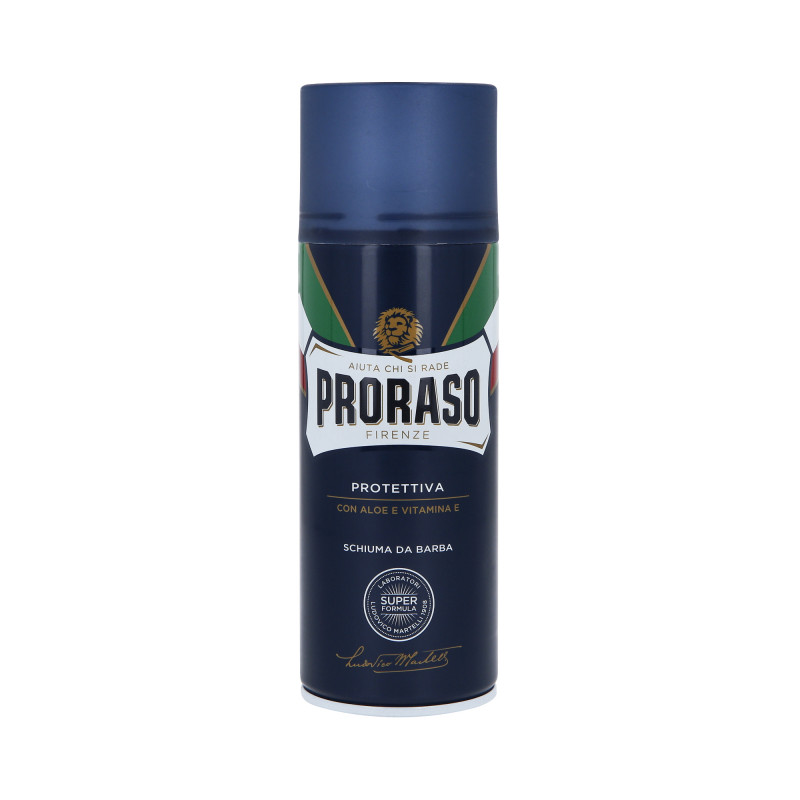 PRORASO BLUE TUTTE LE BARBE Espuma de barbear hidratante 400ml