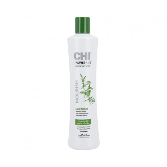 CHI POWERPLUS NOURISH Après-shampooing pour cheveux secs et fragilisés 355ml