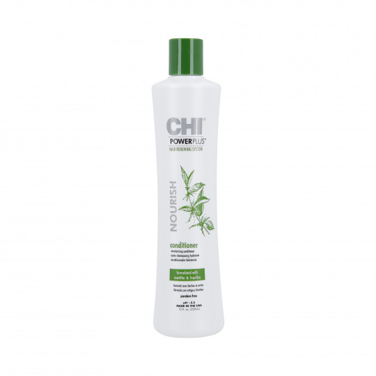 CHI POWERPLUS NOURISH Condicionador para cabelos secos e enfraquecidos 355ml