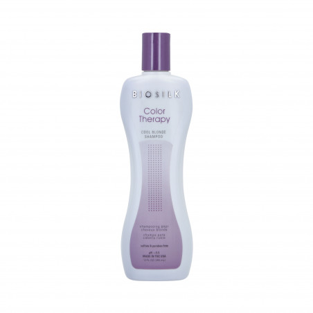 BIOSILK COLOR THERAPY COOL BLOND Shampoo neutralizzante per capelli biondi 355ml