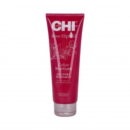 CHI ROSE HIP OIL Masque protecteur régénérant pour cheveux colorés 237ml
