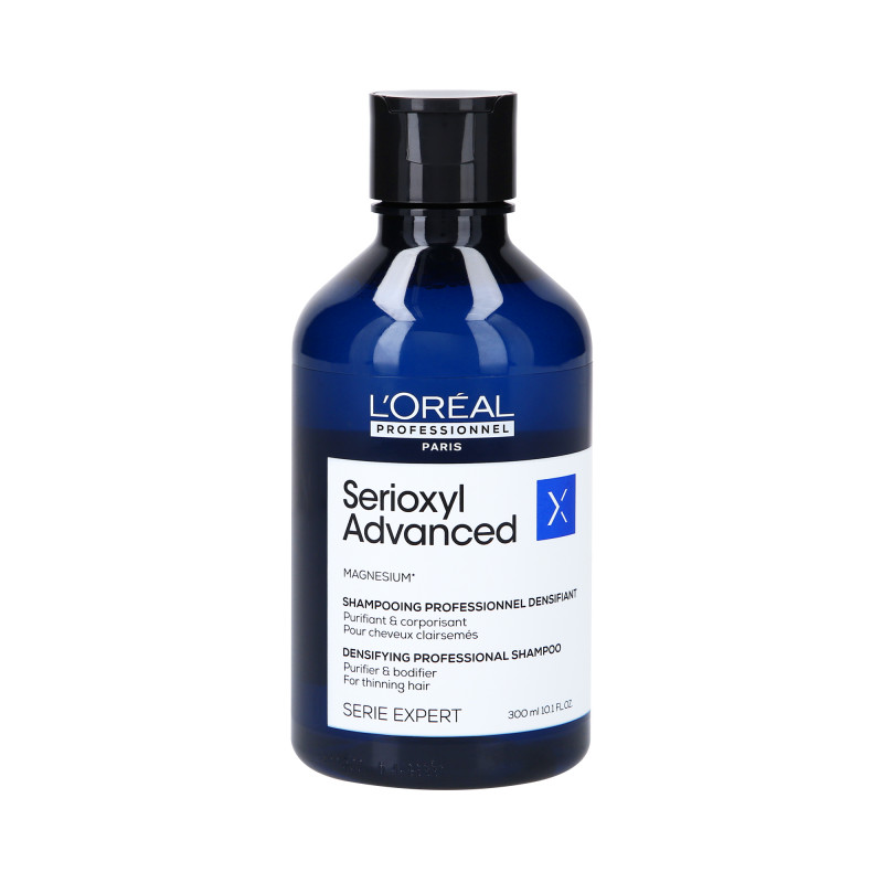 L'OREAL PROFESSIONNEL SERIOXYL ADVANCED Shampoo de limpeza e espessamento para cabelos 300ml