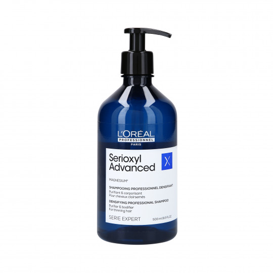 L'OREAL PROFESSIONNEL SERIOXYL ADVANCED Shampoo detergente e infoltente per capelli 500ml