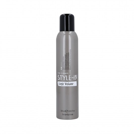 INEBRYA STYLE-IN LOGIC VOLUME HAIRSPRAY Ekologinen hiuslakka, joka antaa volyymia 320 ml