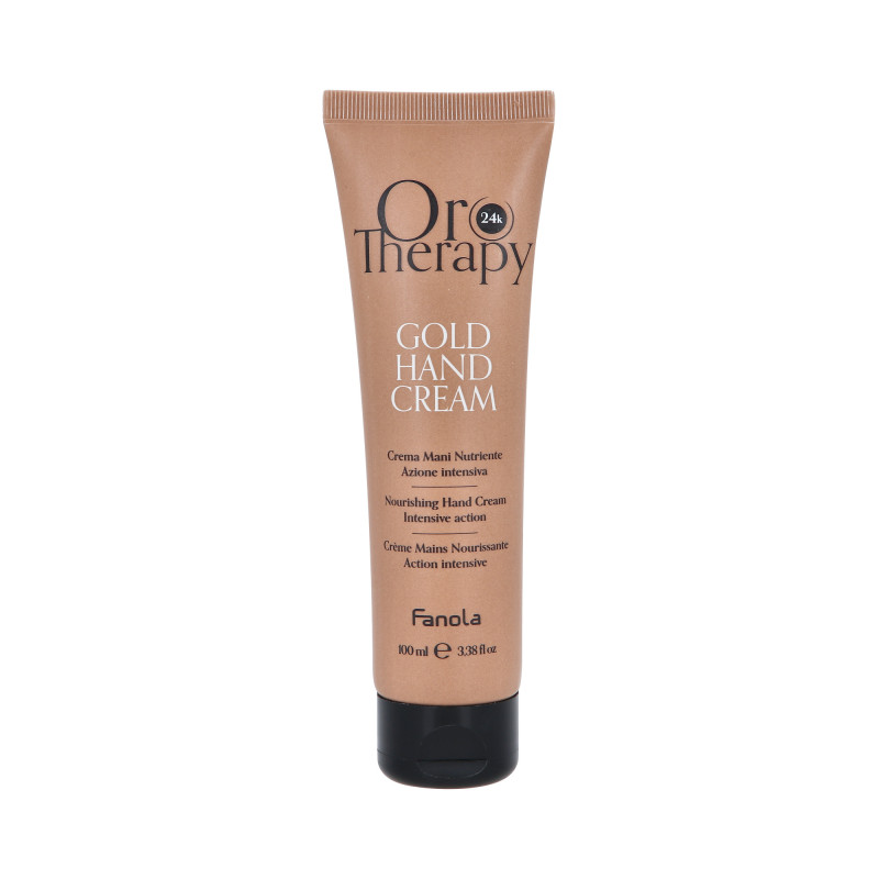 FANOLA ORO THERAPY 24-K GOLD Nourishing and moisturizing hand cream with 24K gold 100ml