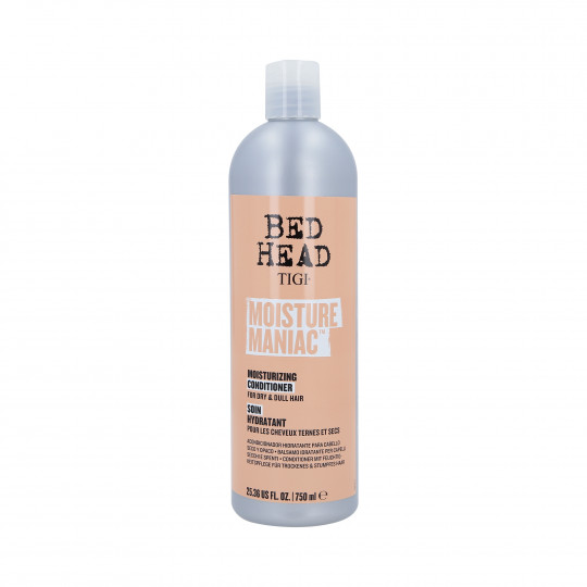 TIGI BED HEAD MOISTURE MANIAC Revitalisant profondément hydratant pour cheveux secs 750 ml