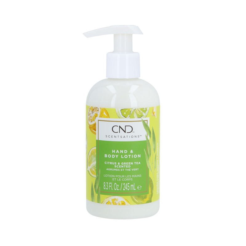 CND SCENTSATIONS Hand & Body Lotion corps Agrumes & thé vert 245ml