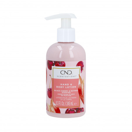CND SCENTSATIONS Hand & Body Lotion corps Cerise & Noix muscade 245ml
