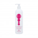 KALLOS KJMN NOURISHING Shampoo hidratante cremoso para cabelos secos 500ml