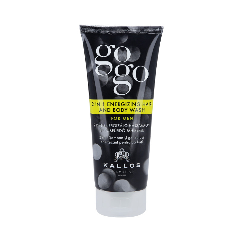 KLS GOGO 2IN1 ENERGIZING HAIR&BODY WASH MEN 200ML