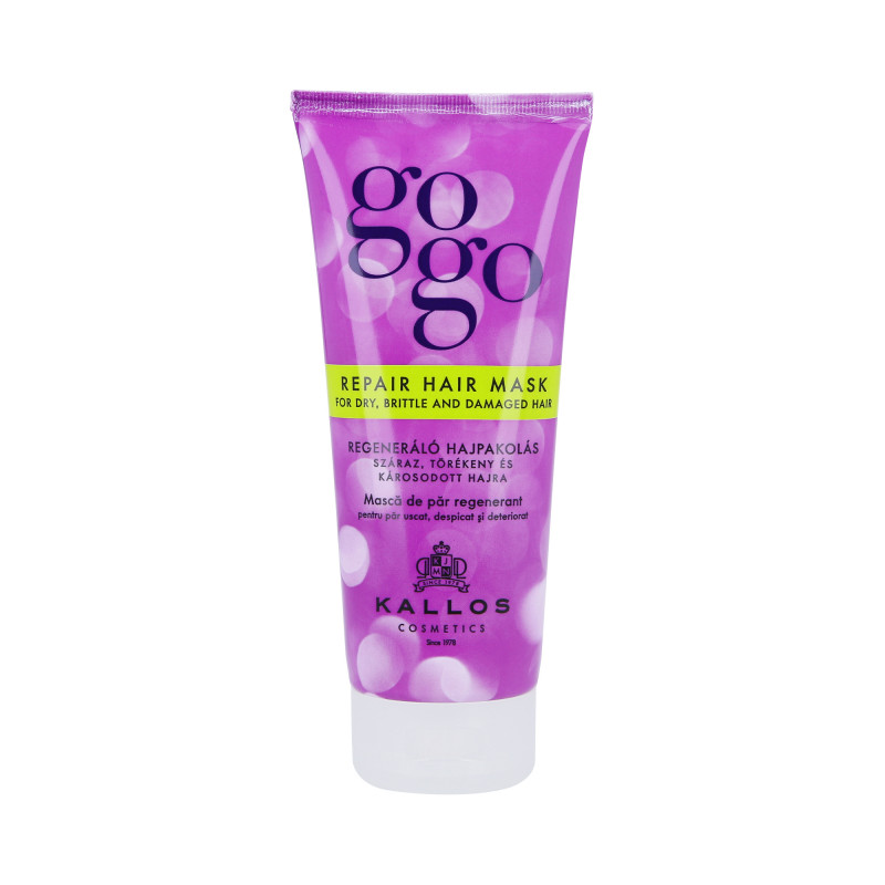 KALLOS GOGO REPAIR Mask for dry and damaged hair 200ml