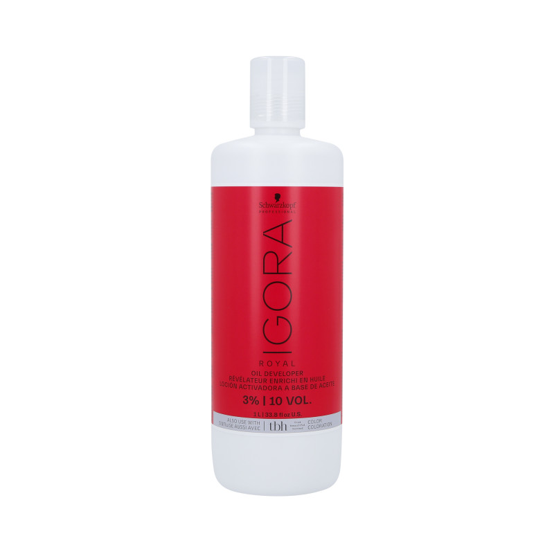 SCHWARZKOPF PROFESSIONAL IGORA OIL DEVELOPER Oxidálószer 3% 1000ml