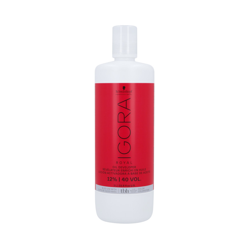 SCHWARZKOPF PROFESSIONAL IGORA OIL DEVELOPER Utleniacz 12% 1000ml