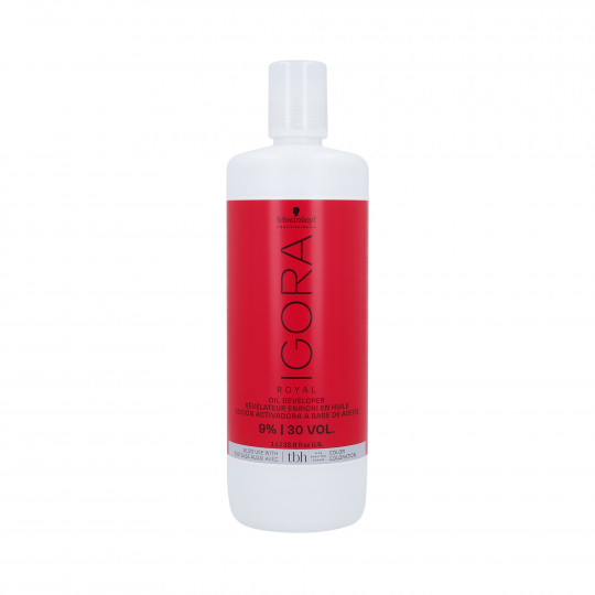 SCHWARZKOPF PROFESSIONAL IGORA OIL DEVELOPER Oxidálószer 9% 1000ml