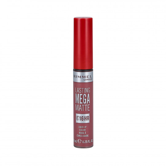 RIMMEL LASTING MEGA MATTE Rouge à lèvres liquide 210 Rose & Shine 7,4ml