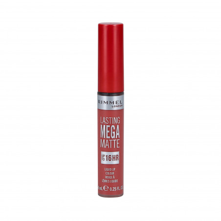 RIMMEL LASTING MEGA MATTE Liquid lipstick 600 Coral Sass 7,4ml