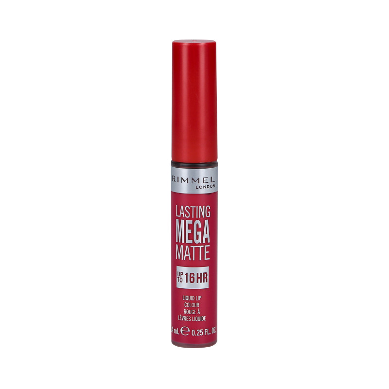 RIMMEL LASTING MEGA MATTE Rouge à lèvres liquide 910 Fuchsia Flush 7,4ml