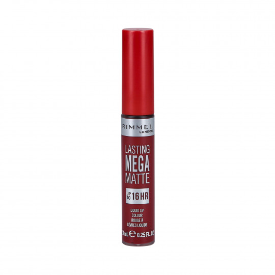 RIMMEL LASTING MEGA MATTE Rouge à lèvres liquide 930 Ruby Passion 7,4ml