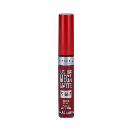 RIMMEL LASTING MEGA MATTE Liquid lipstick 930 Ruby Passion 7,4ml