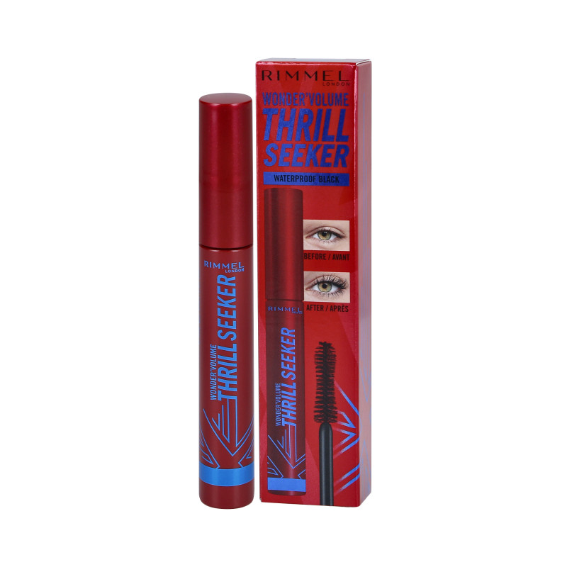 RIMMEL VOLUME THRILL SEEKER Waterproof mascara 8ml