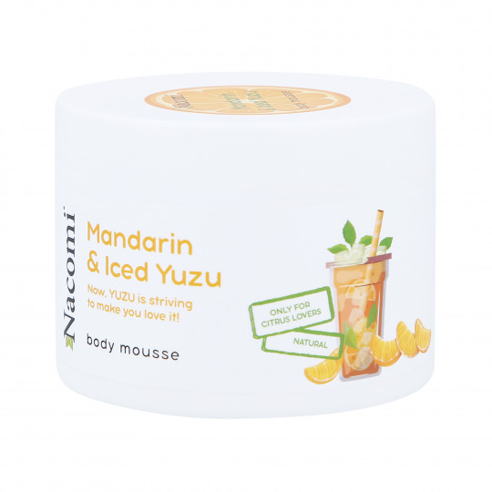 NACOMI BODY BUTTER BAMBOO WITH COCOUNT MILK Body mousse with the scent of tangerine and Asian yuzu fruit 180ml
