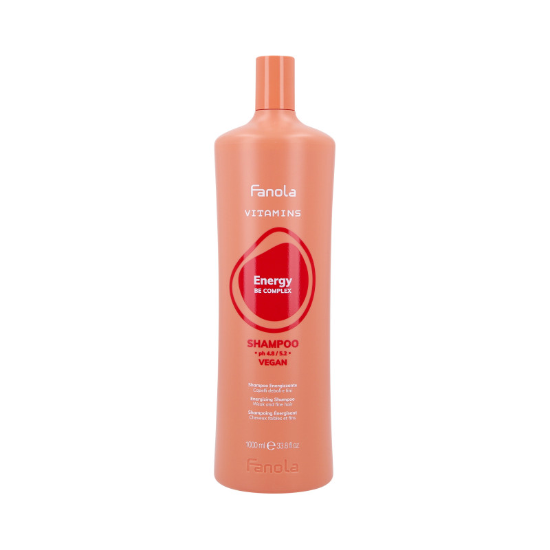 FANOLA VITAMINS ENERGY Energetisierendes Shampoo gegen Haarausfall 1000 ml
