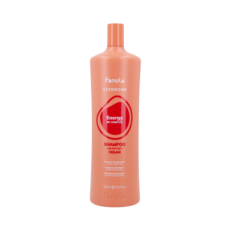 FANOLA VITAMINS ENERGY Shampoo energizante contra queda de cabelo 1000ml