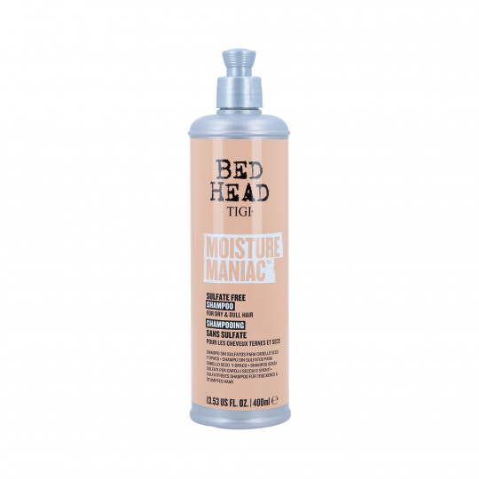 TIGI BED HEAD MOISTURE MANIAC Deeply moisturizing shampoo for dry hair 400ml