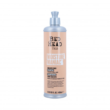 TIGI BED HEAD MOISTURE MANIAC Shampoo profondamente idratante per capelli secchi 400ml - 1 TIGI BED HEAD MOISTURE MANIAC Shampoo profondamente idratante per capelli secchi 400ml - 1