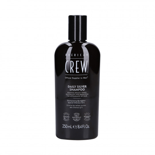 AMERICAN CREW Shampooing pour cheveux gris 250ml